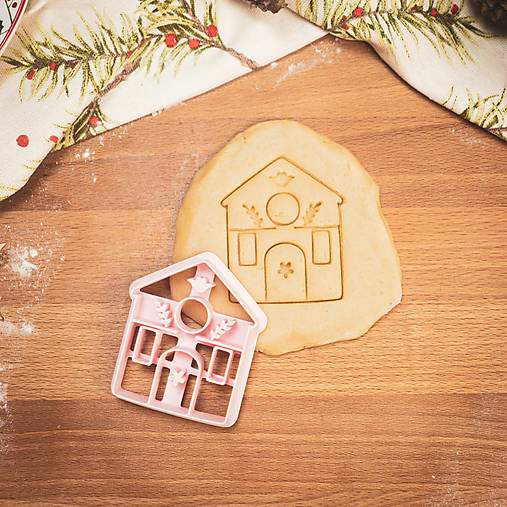 Príbory, varešky, pomôcky - Vykrajovačka Folk domček - 0763 - 16022448_