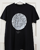 Topy, tričká, tielka - Čierne tričko Neverending Forest - 16026160_