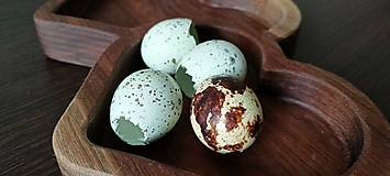 Škrupiny z prepeličích vajíčok 15 ks