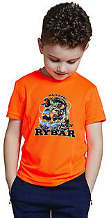 Detské oblečenie - Najlepší rybár junior (12-14 - Oranžová) - 16027069_