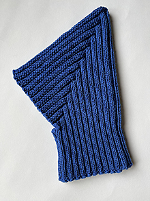 Detské čiapky - PIXIE detská merino kukla (kráľovská modrá (6-12 mesiacov)) - 16027840_