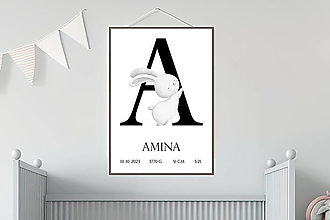 Grafika - Personalizovaný plagát Ami - 16028039_