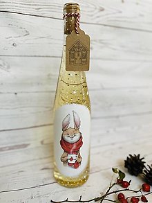 Nádoby - Vianočná fľaša - 16029411_
