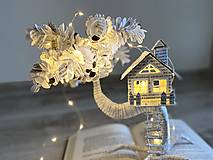 Svietidlá - Rozprávkový domček na strome - dekorácia a osvetlenie v jednom - 16030595_