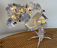 Svietidlá - Rozprávkový domček na strome - dekorácia a osvetlenie v jednom - 16030599_