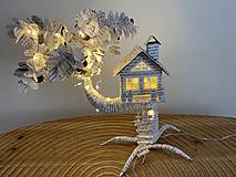 Svietidlá - Rozprávkový domček na strome - dekorácia a osvetlenie v jednom - 16030604_