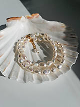 Sady šperkov - Sonata - sada šperkov z bielych barokových perál - 16030057_