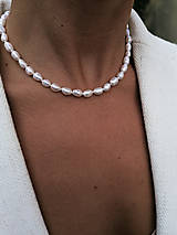 Sady šperkov - Sonata - sada šperkov z bielych barokových perál - 16030059_