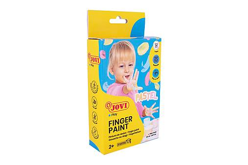 JOVI prstové farby 6x35 ml, pastelové