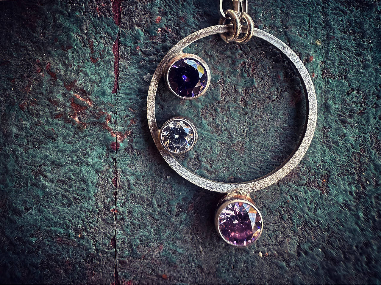 Strieborný prívesok Vesmír - kolekcia Stardust