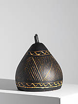 Dekorácie - Gourd #G18 | Kalabasa, prírodná drevená dekorácia - 16034119_