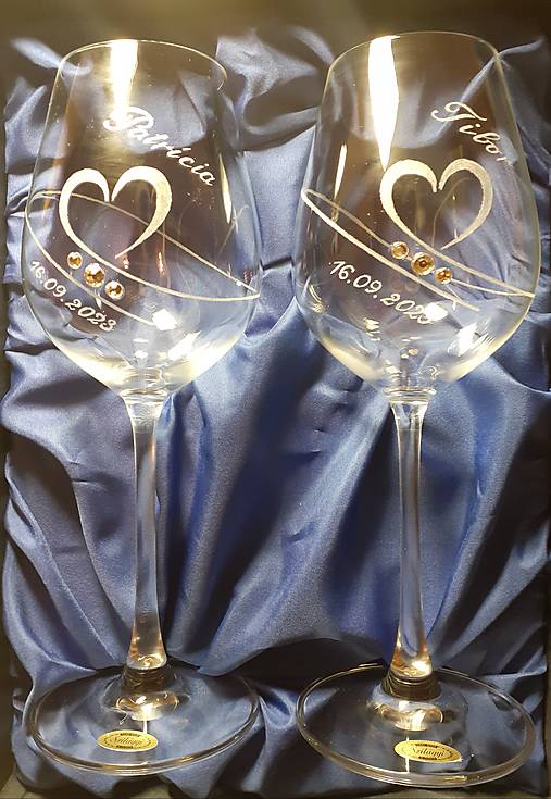 Nádoby - Svadobné poháre - 16038478_