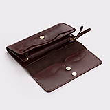 Peňaženky - Dámska kožená peňaženka MARIMA - veľká - 16035968_