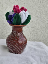 Dekorácie - Opletaná váza - 16035781_