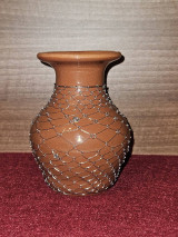 Dekorácie - Opletaná váza - 16035783_