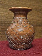 Dekorácie - Opletaná váza - 16035784_