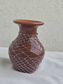 Dekorácie - Opletaná váza - 16035779_