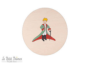 Dekorácie - Drevená dekorácia Malý princ - 16040549_