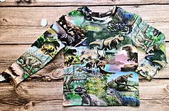Detské oblečenie - Tričko dinosaurus - 16039048_