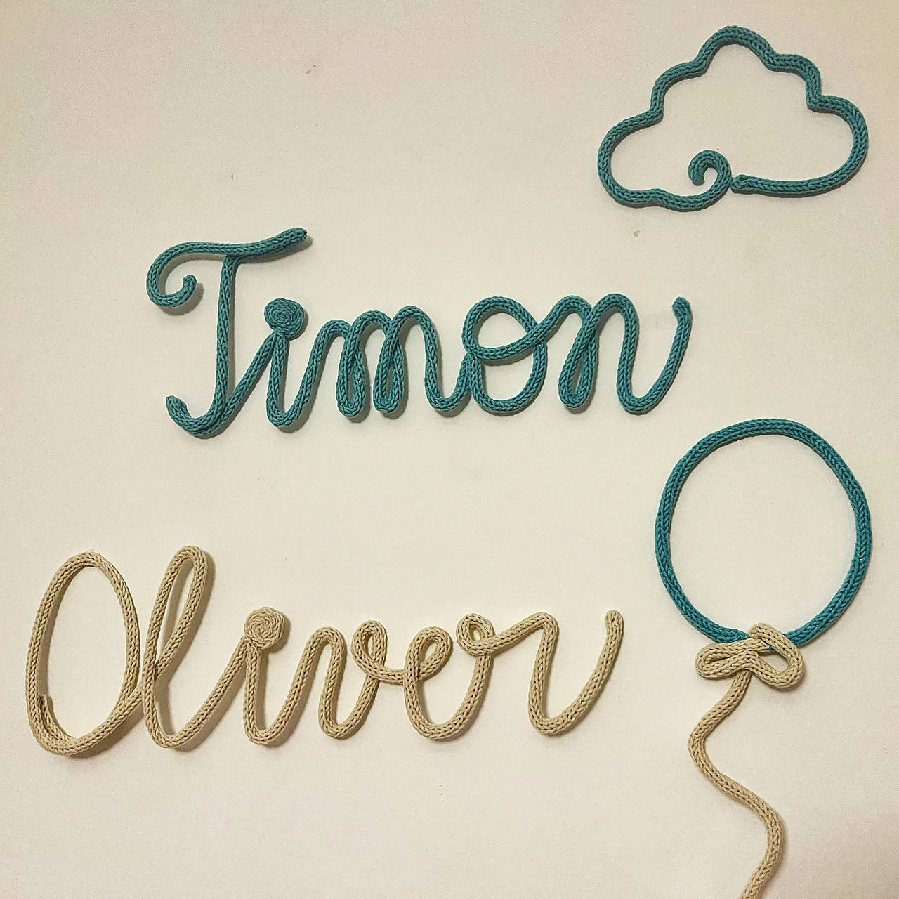 Alguns dizem que o nome Oliver - Mimos em Tricotin