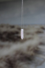 Náhrdelníky - minimalistický náhrdelník ruženín - 16045043_
