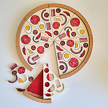 Hračky - Montessori Pizza - 16043263_