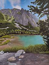 Obrazy - Obraz "Popradské pleso, Vysoké Tatry" - 16044986_
