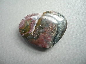 Minerály - Srdíčko - jaspis oceán 39 mm, č.28f - 16044799_