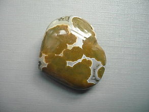 Minerály - Srdíčko - jaspis oceán 35 mm, č.33f - 16044812_