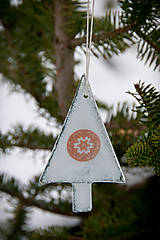 Dekorácie - Vianočná ozdoba - stromček - 16043516_
