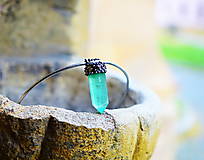 Náhrdelníky - Nerezový náhrdelník.... " Green. " - 16047496_
