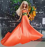 Hračky - Halloweenske šaty pre Barbie - 16046602_