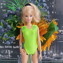 Hračky - Zelené plavky pre Barbie - 16046687_