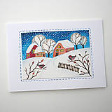 Papiernictvo - Vianočná pohľadnica 170 - 16046340_