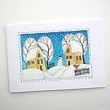 Papiernictvo - Vianočná pohľadnica 171 - 16046470_