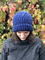Čiapky, čelenky, klobúky - Tmavo modrá čiapka MoMa - 16047765_