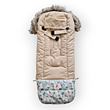 Detský textil - Fusak na zimu Čajové ružičky - 16050402_