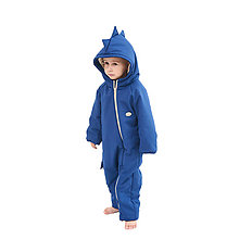Detské oblečenie - Detský zimný overal - dino blue - 16049651_