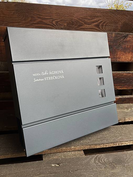 Úložné priestory & Organizácia - Poštová schránka BK.932.G.AM s gravírom ZADARMO - 16051985_