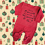 Topy, tričká, tielka - Overal - Moje prvé vianoce + podbradník zadarmo - 16049275_