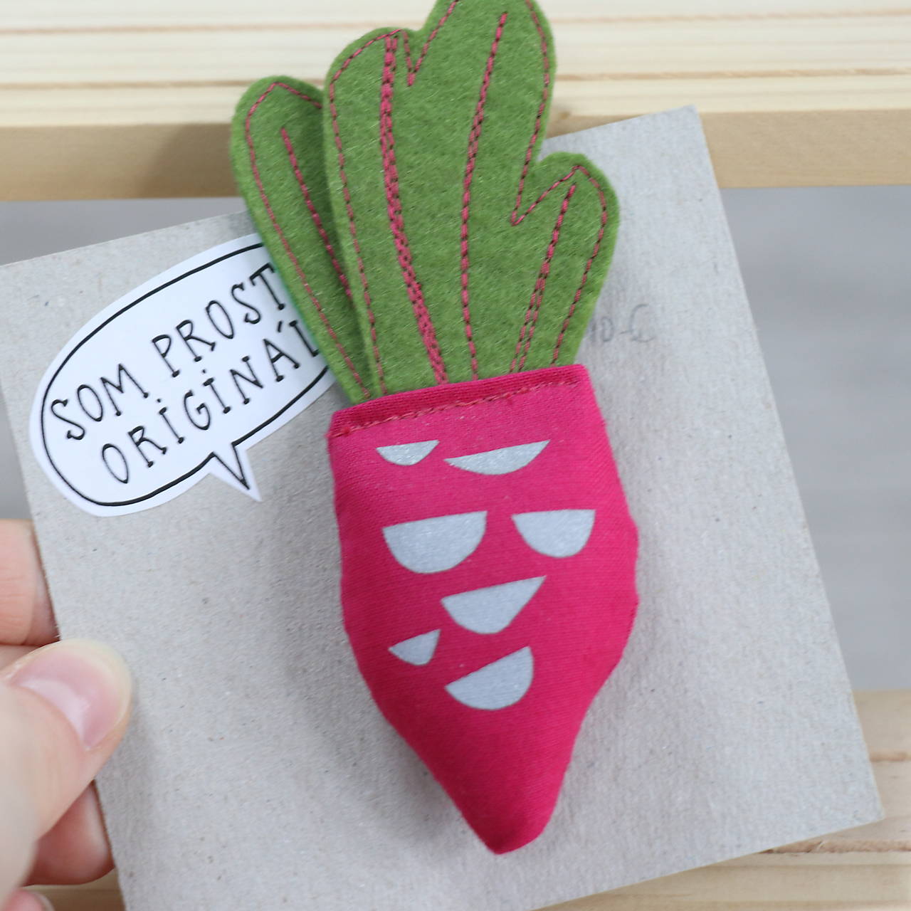 Reflexná brošňa Repa