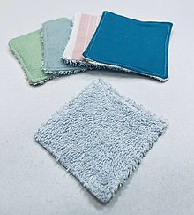 Úžitkový textil - Odličovacie tampóny (Pestrofarebná) - 16048964_