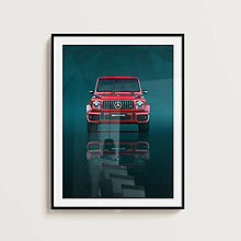 Obrazy - Mercedes Benz AMG G | Art Print - 16050046_