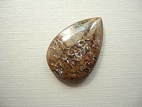Minerály - Kabošon - dinosauří kost 26 mm, č.6f - 16049420_