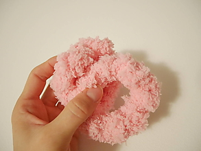 Ozdoby do vlasov - Sweet pink gumičky - 16056516_