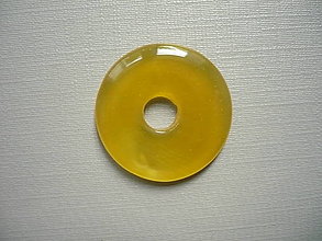 Minerály - Donut kulatý - achát 25 mm, č.25f - 16056362_