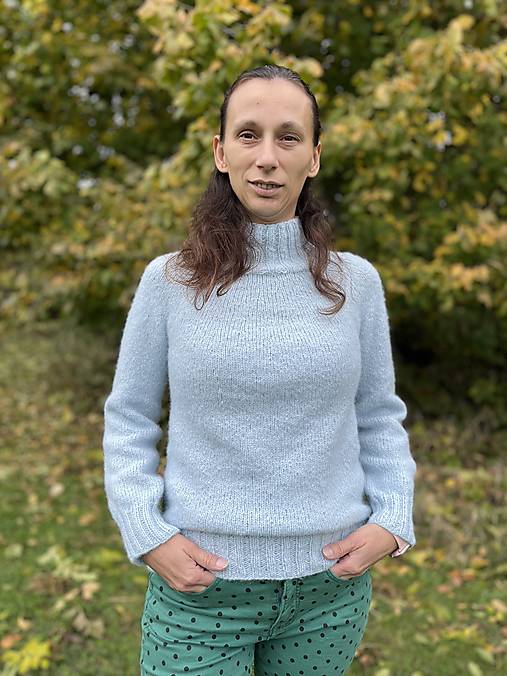 Návody a literatúra - Návod na pulóver Gentle touch - 16058133_