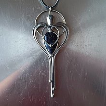 Náhrdelníky - Esme - andělský náhrdelník (avanturín) - 16057457_