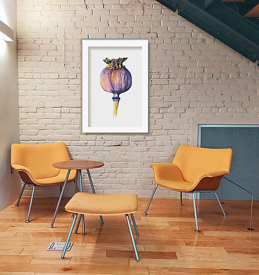 Obrazy - Art print - Makovica - 16060551_