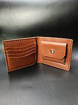 Peňaženky - Pánska kožená peňaženka - 16061635_
